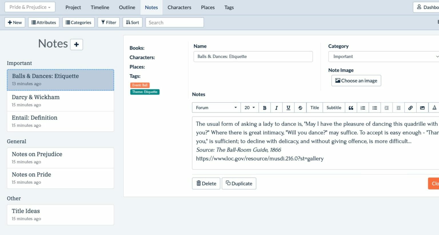 Worldbuilding Software for Writers