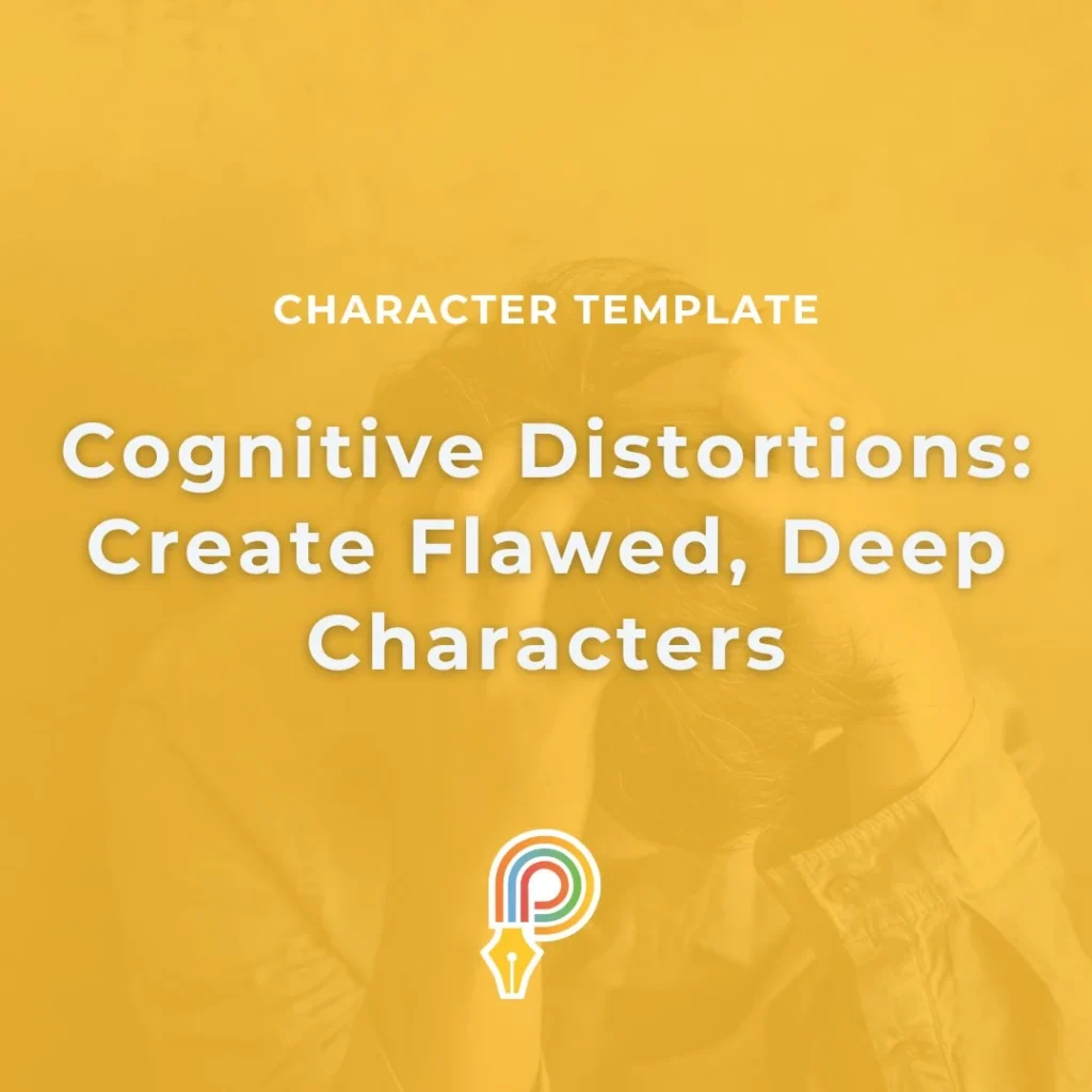 Cognitive distortions character template