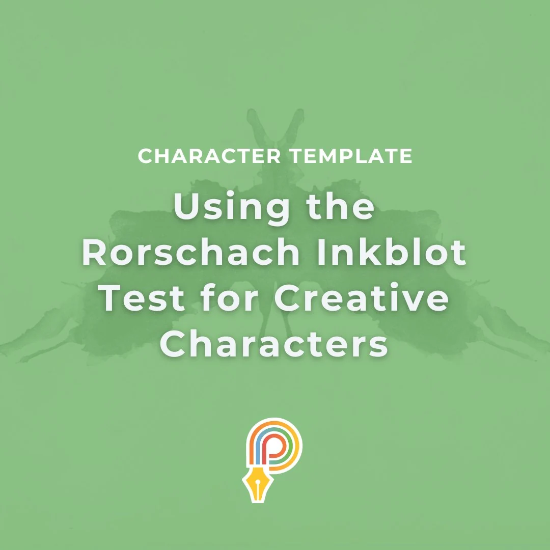 Rorschach inkblot test character template