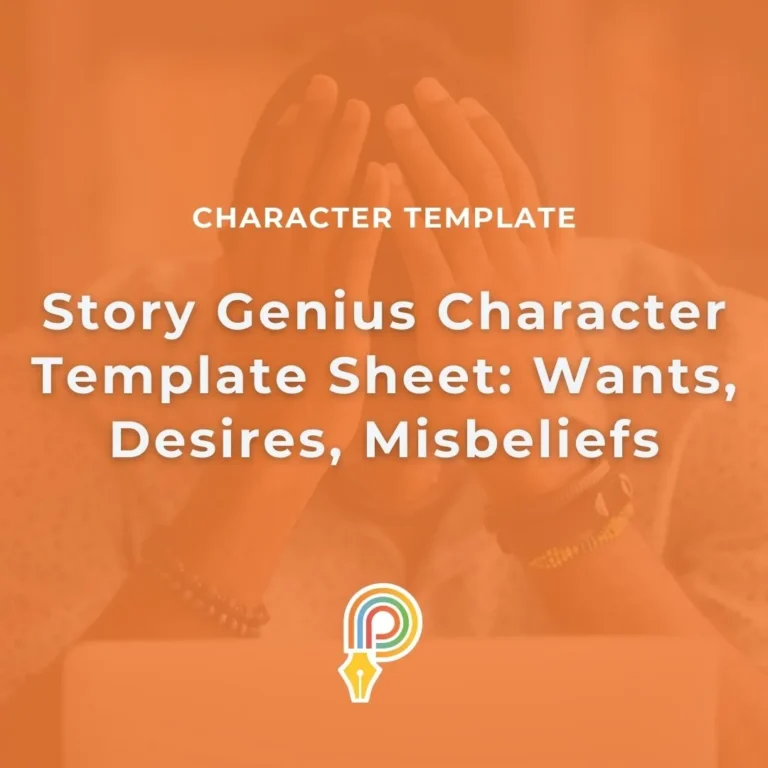 Story genius character sheet