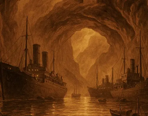Harbor beneath Castle Brunwald
